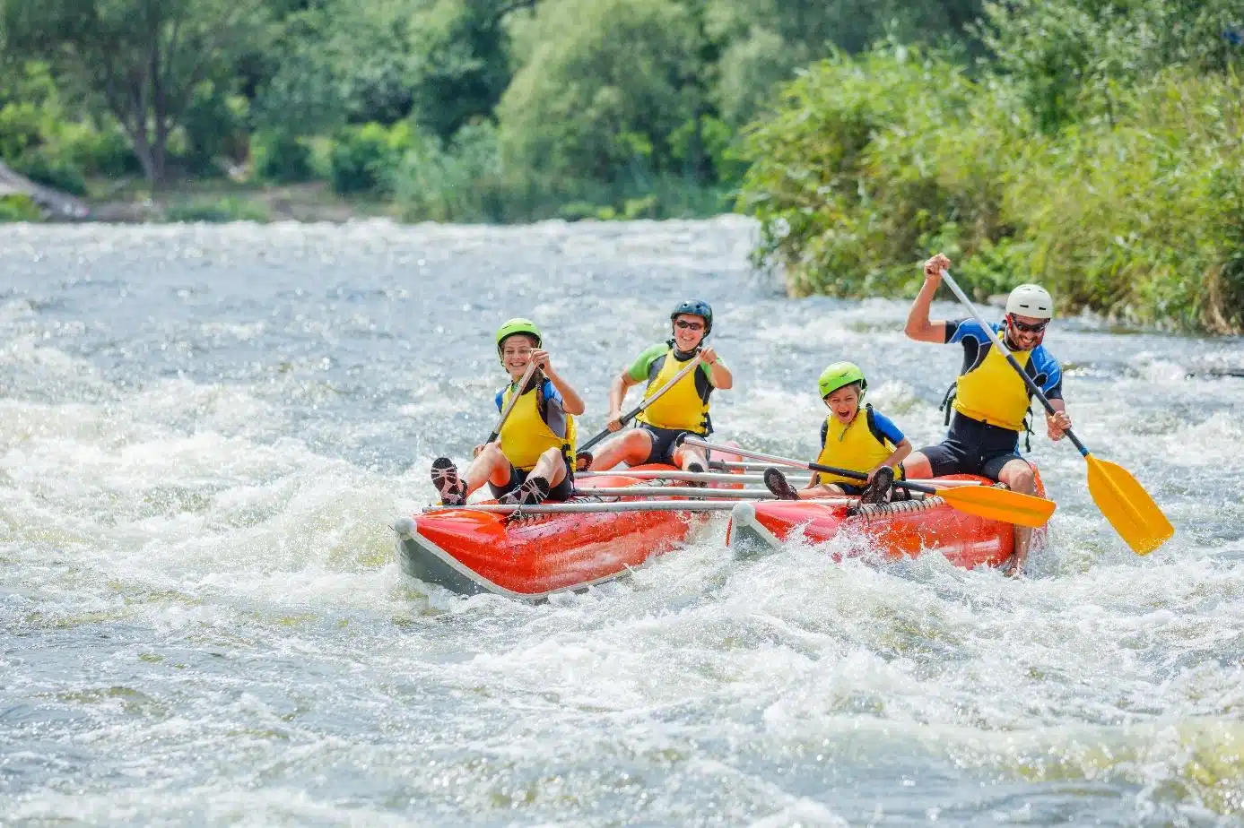 À partir de quel âge peut-on faire du rafting ?