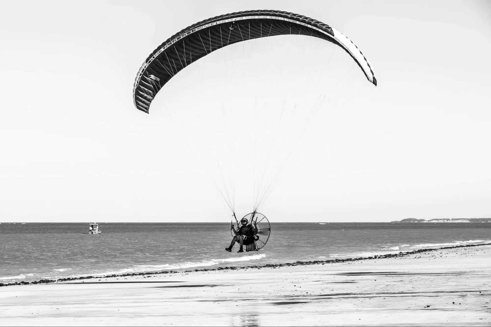 Comment se passe l’atterrissage en paramoteur ?