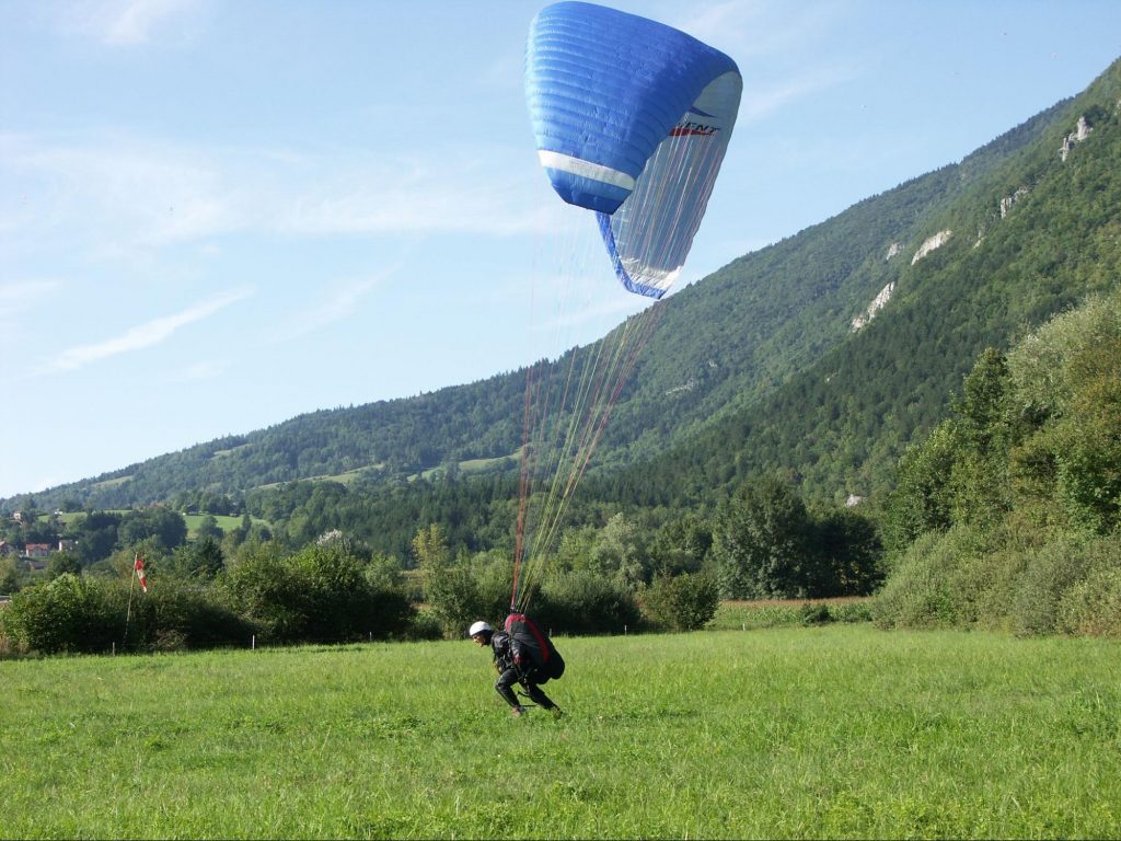 Comment atterrir en parapente ?