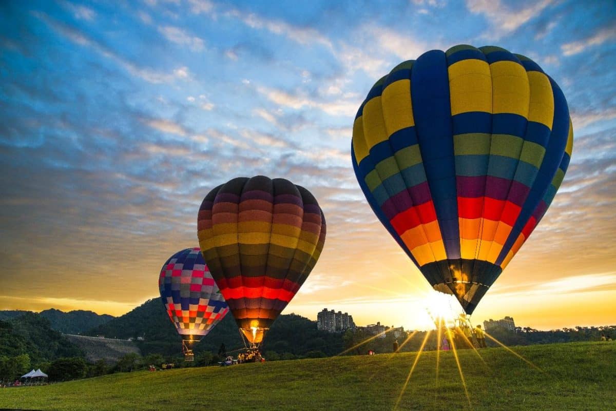 Quelle est la place disponible dans une montgolfière ?
