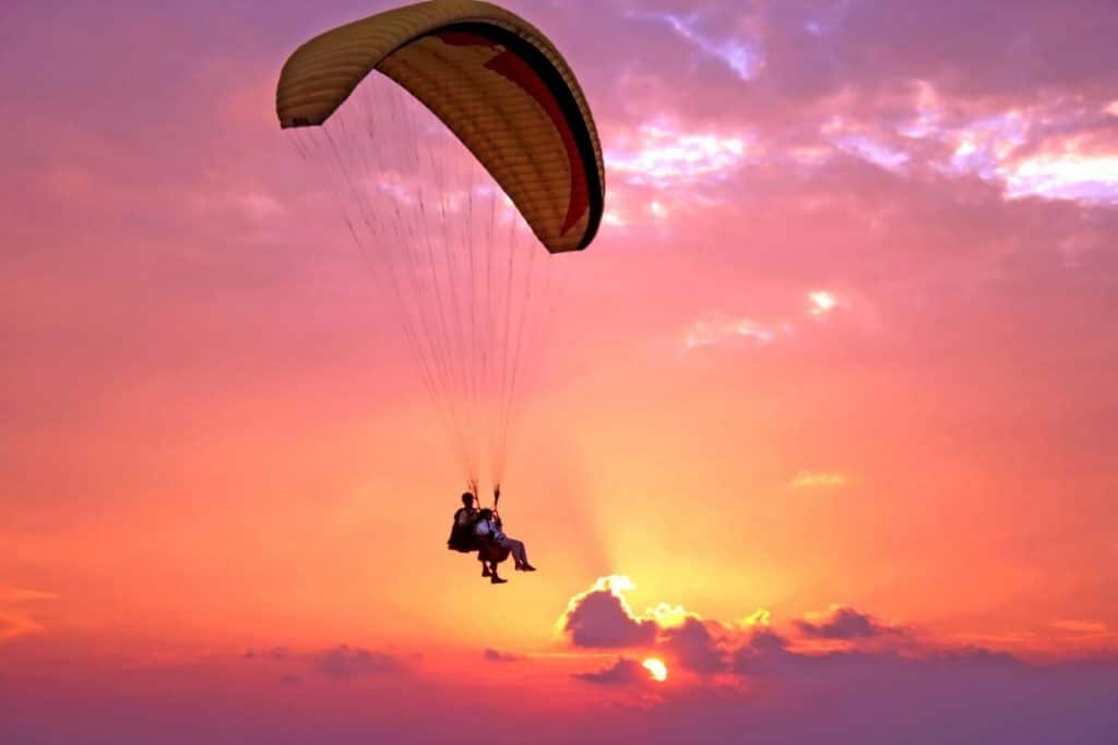 Quel poids pour faire du parapente ?