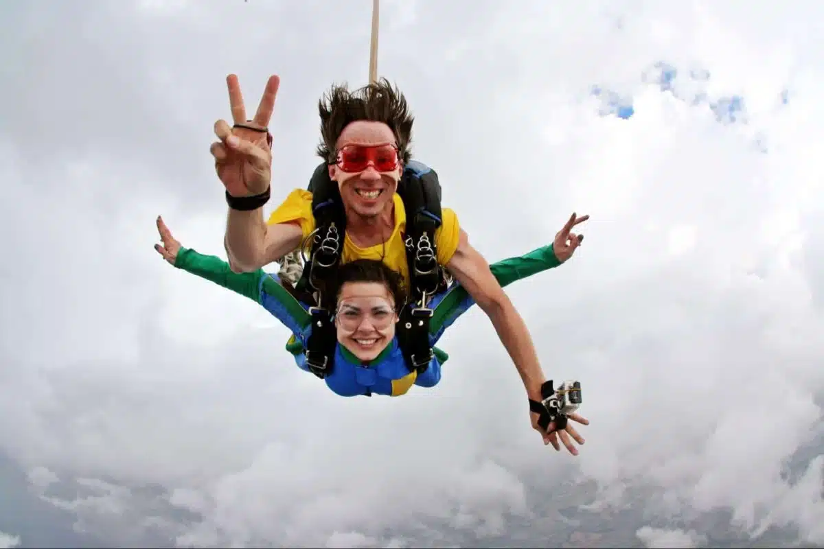 Petite histoire du premier saut en parachute et témoignage