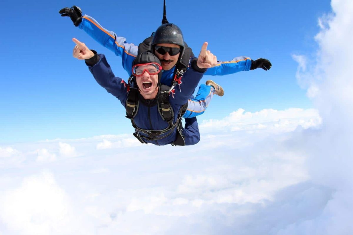 Que manger avant un saut en parachute ?