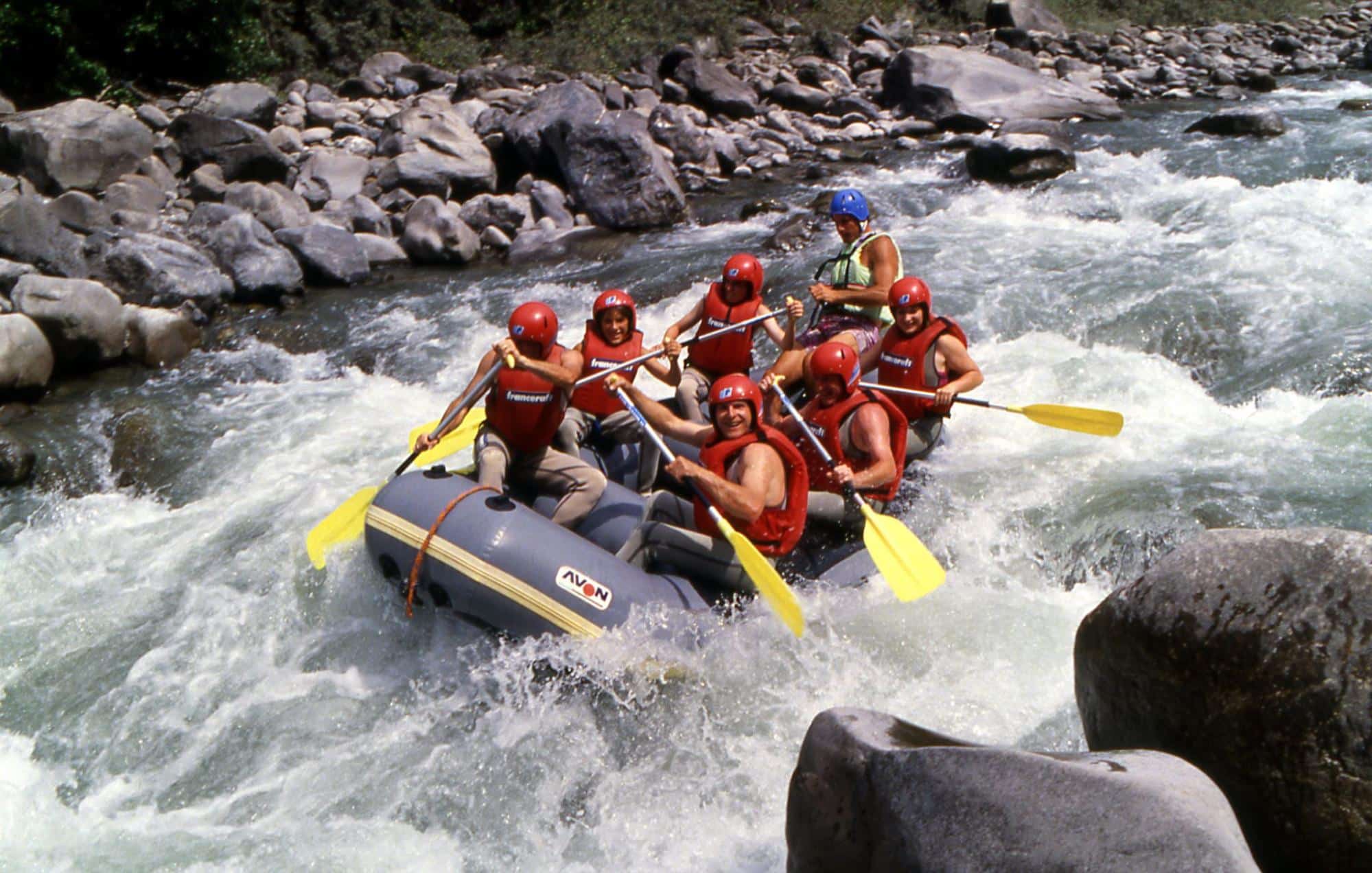 Quel est le prix pour faire du rafting ?