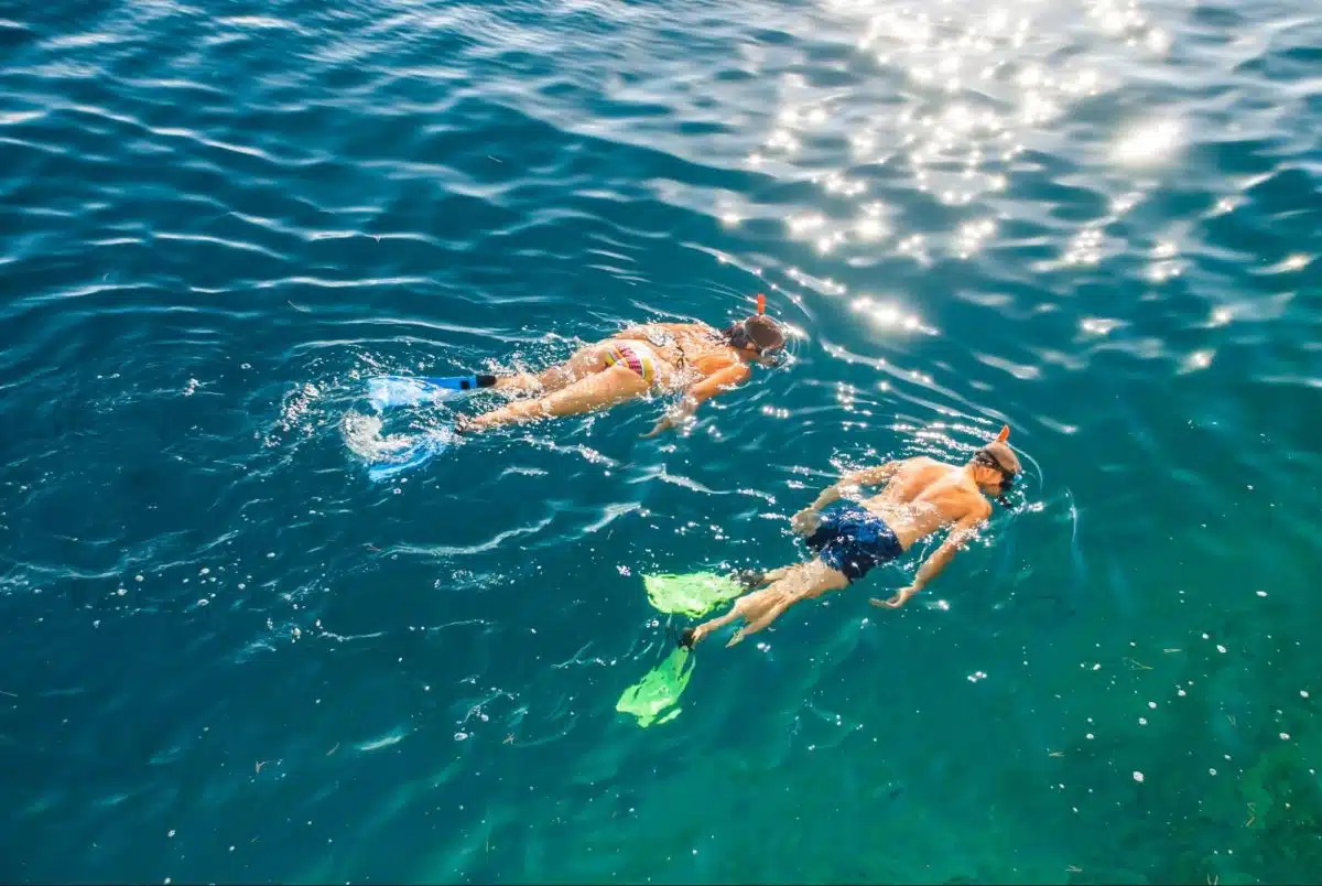 Tenue de snorkeling