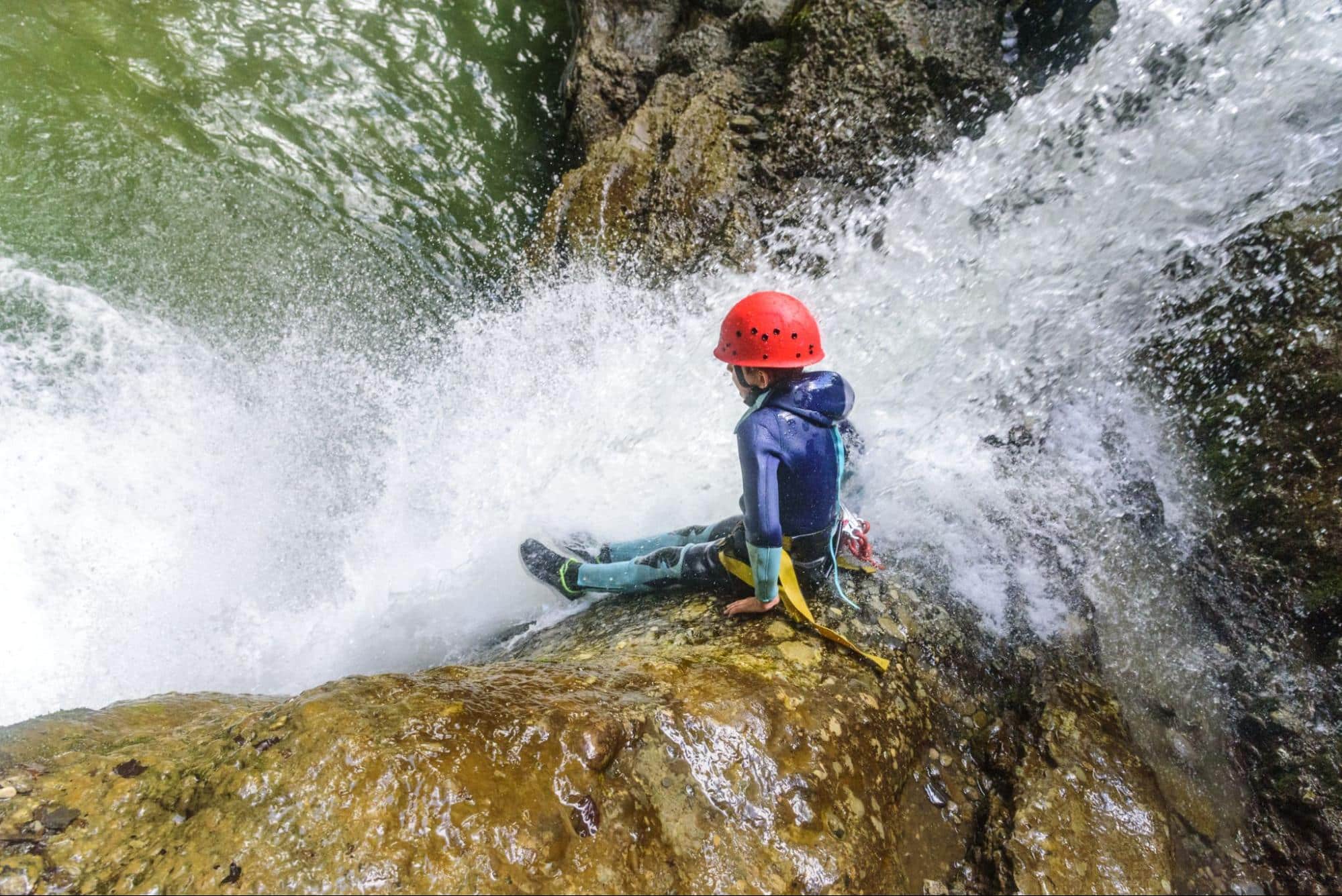 Canyoning et vertige