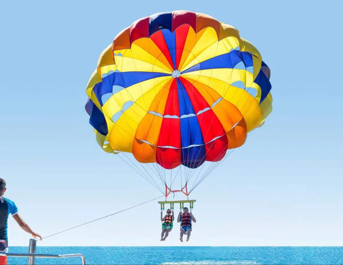 Vertige et parachute ascensionnel