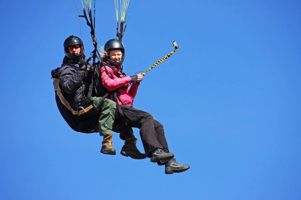 Peut-on avoir le vertige en parapente ?