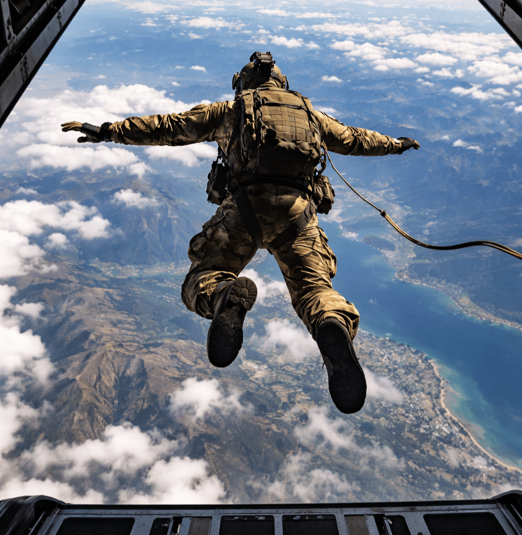 Les plus hauts sauts en parachute