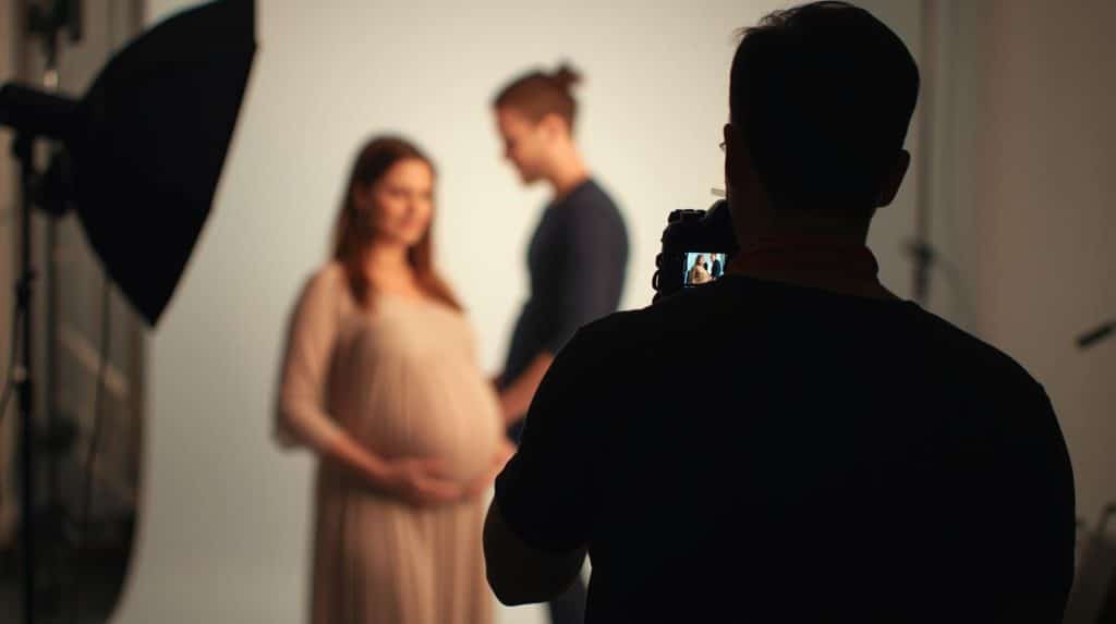 Un shooting photo de Grossesse