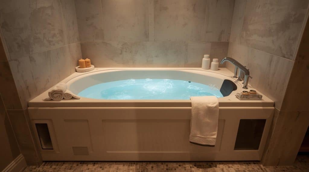 Baignoire balnéo