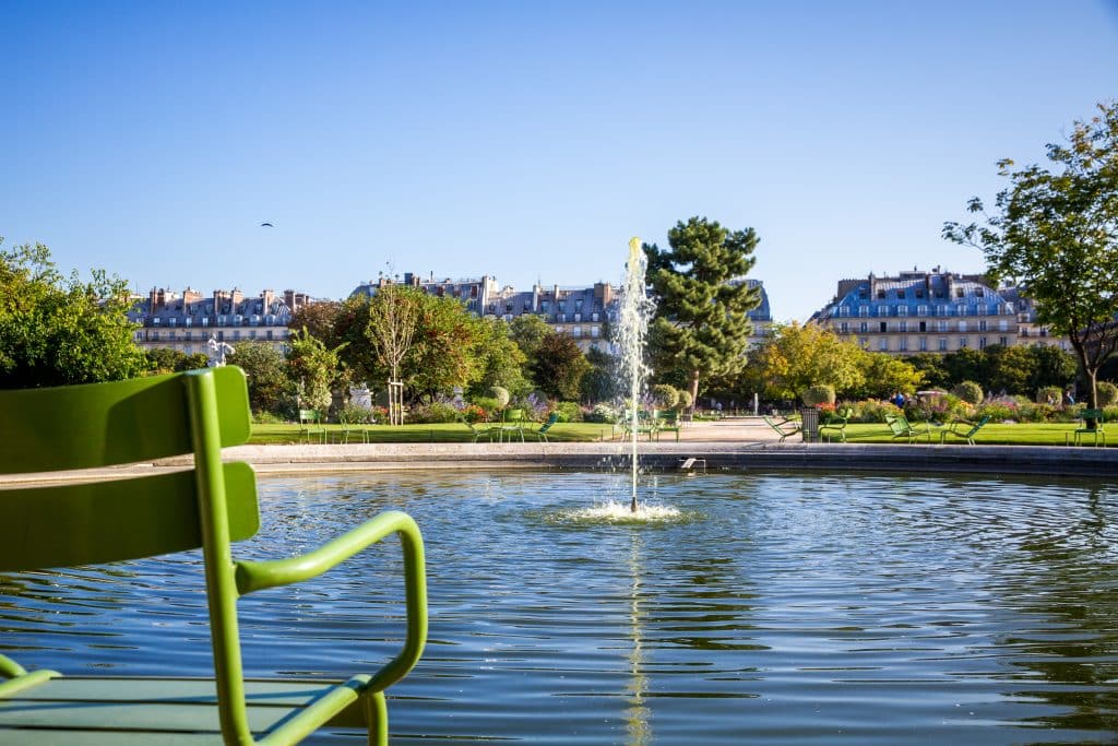 La jardin des Tuileries 