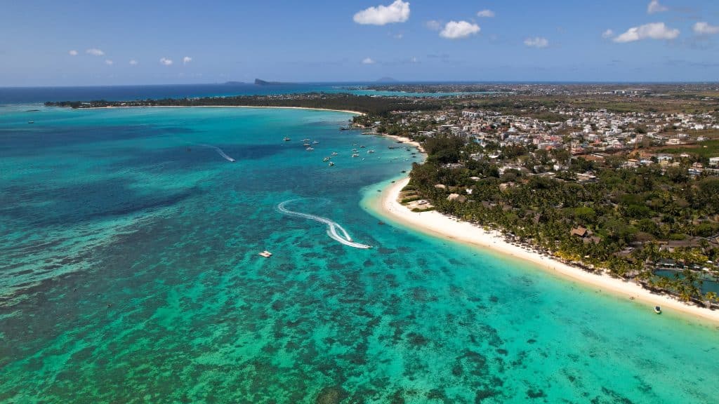 Survol de l'Île Maurice en hélicoptère