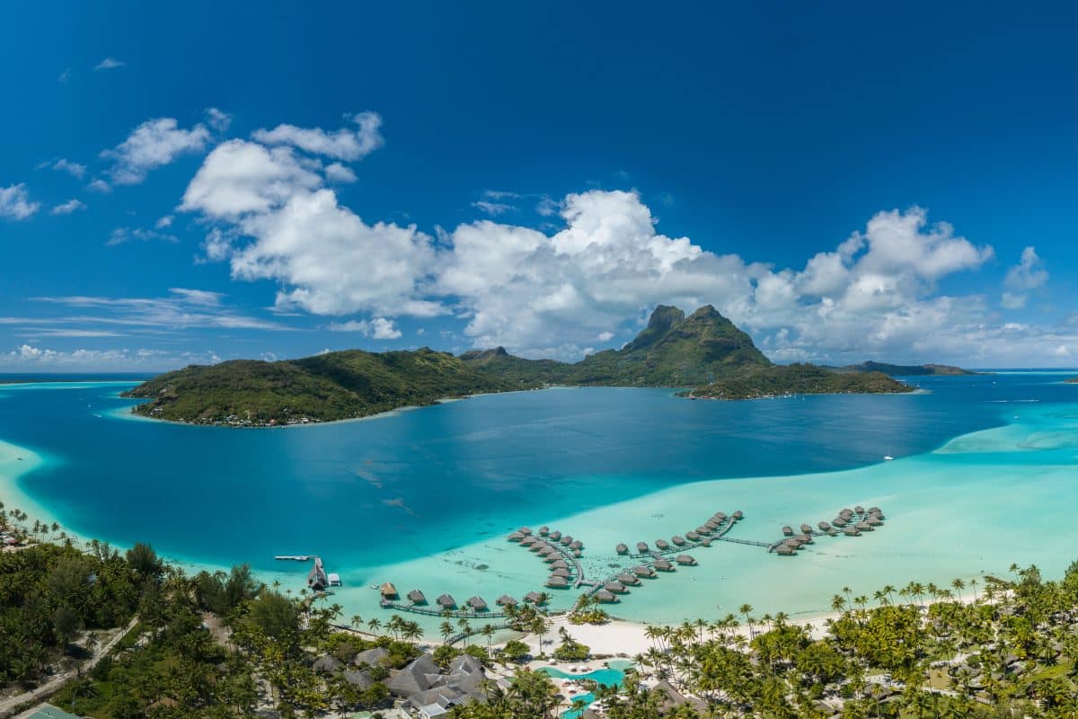 Sauter en parachute à Tahiti