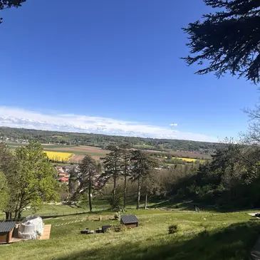 Une Bulle sous les étoiles près de Lyon