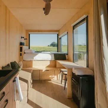 Une Tiny House avec vue sur les Pyrénées
