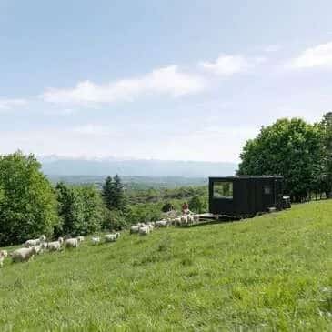 Une Tiny House avec vue sur les Pyrénées