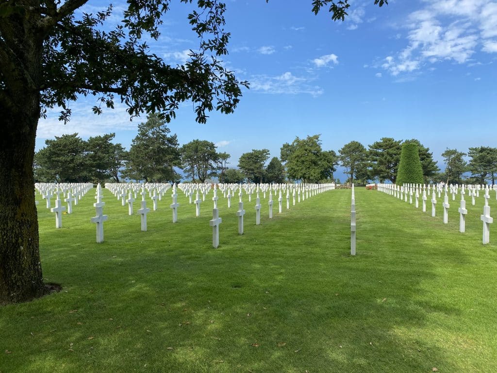 Le cimetière américain de Colleville-sur-Mer