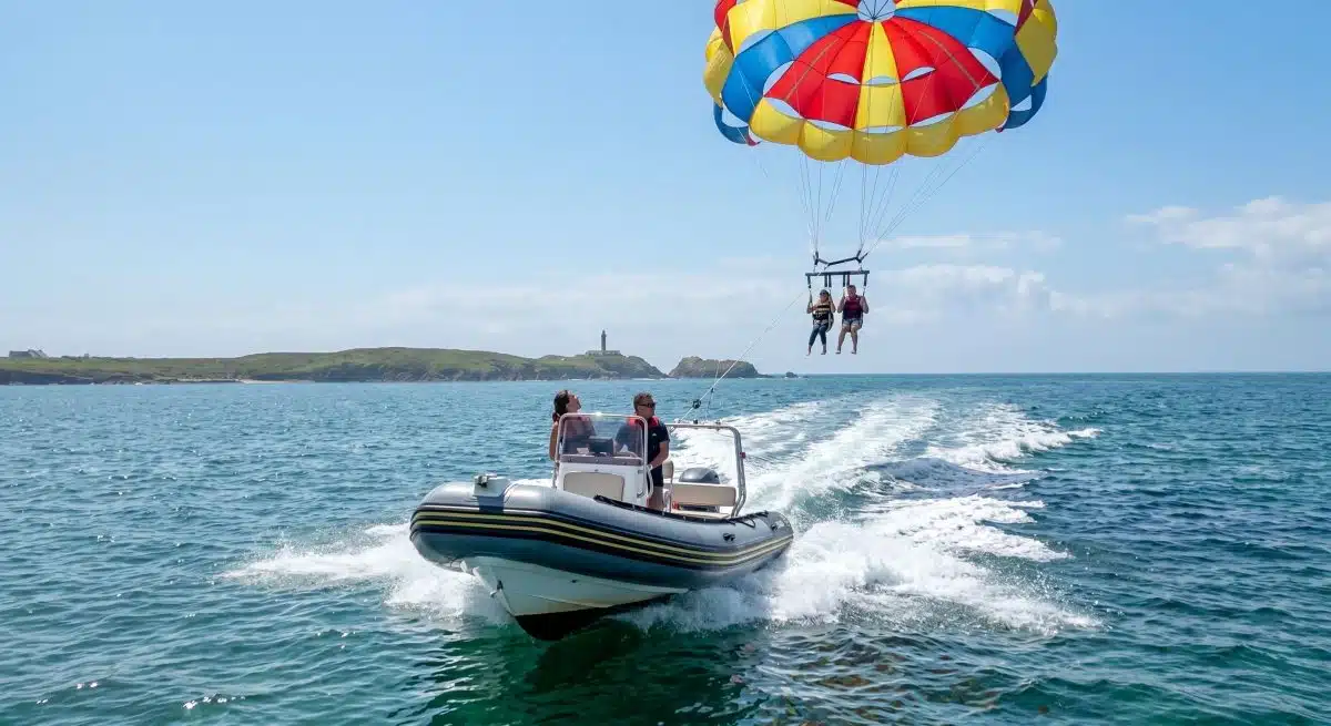 Comment se déroule une séance de parachute ascensionnel ?