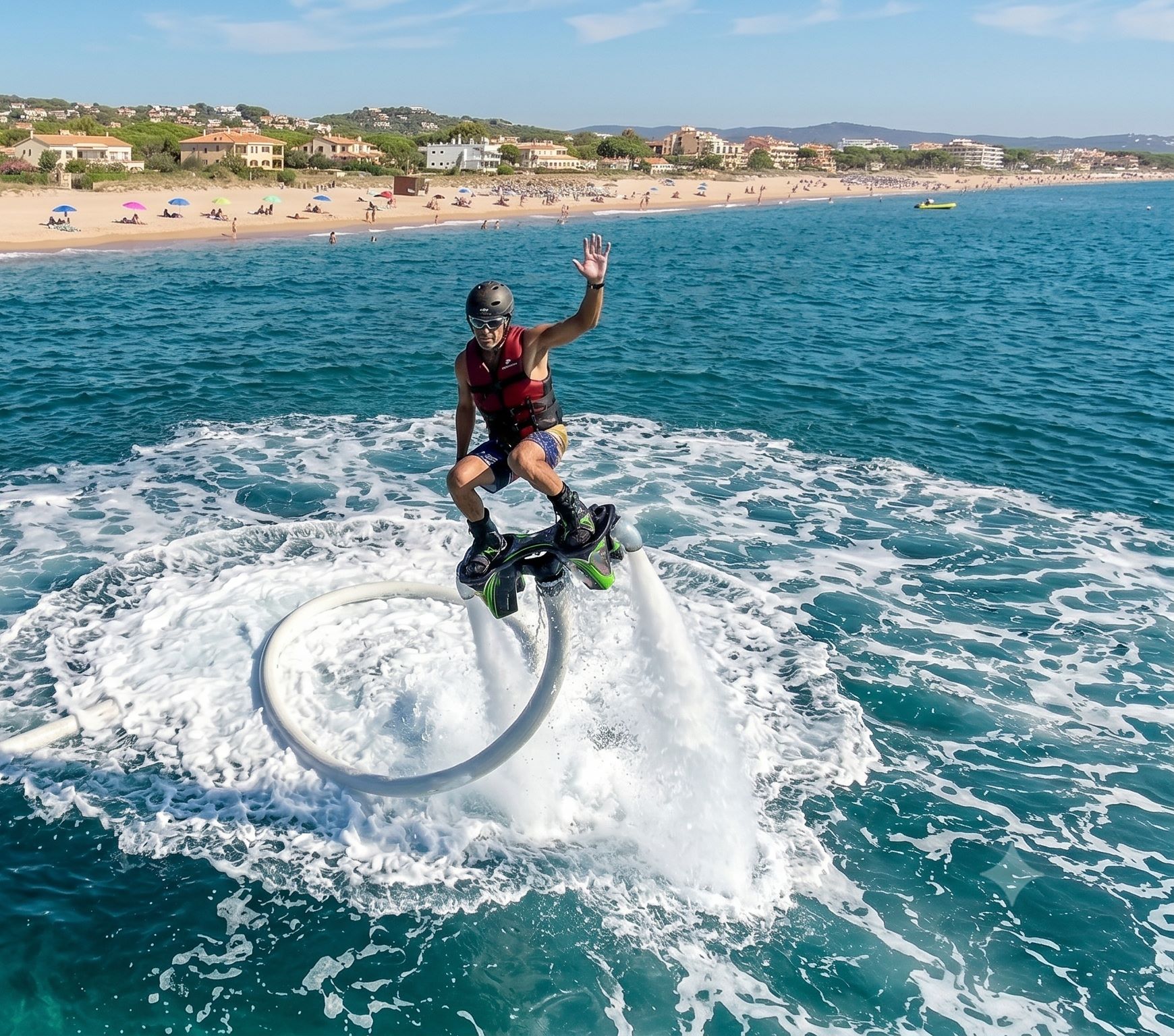 Flyboard acrobatique : les figures et tricks à maîtriser