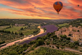 Montgolfière au coucher du soleil : les plus beaux spots en France
