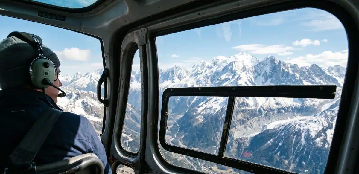 Survoler les Alpes en hélicoptère : Mont-Blanc, glaciers et panoramas d&rsquo;exception