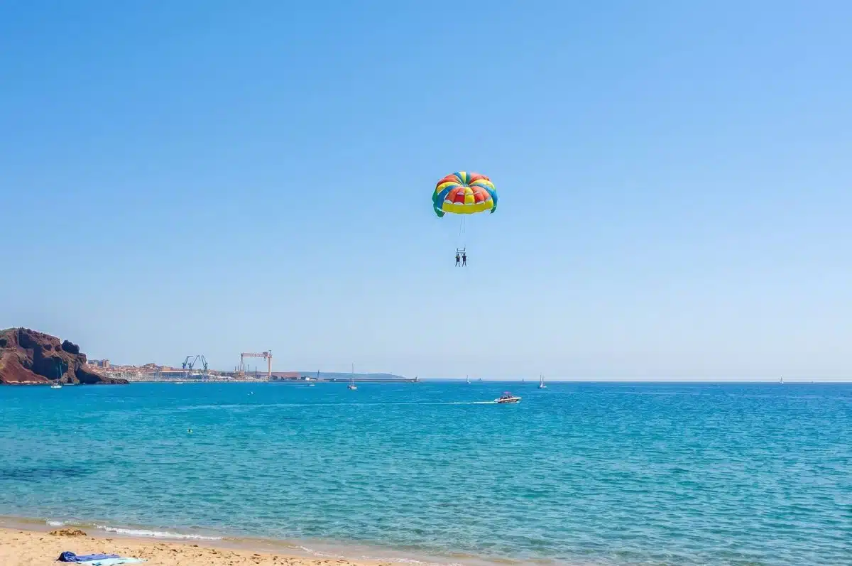 Parachute ascensionnel sur la Côte d&rsquo;Azur : spots et tarifs