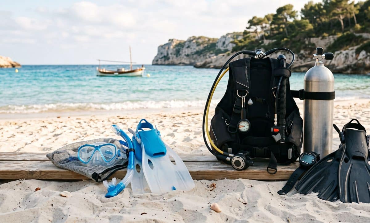 Différence entre snorkeling et plongée bouteille