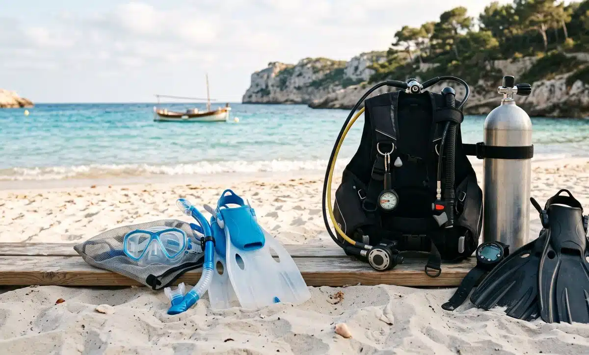 Différence entre snorkeling et plongée bouteille