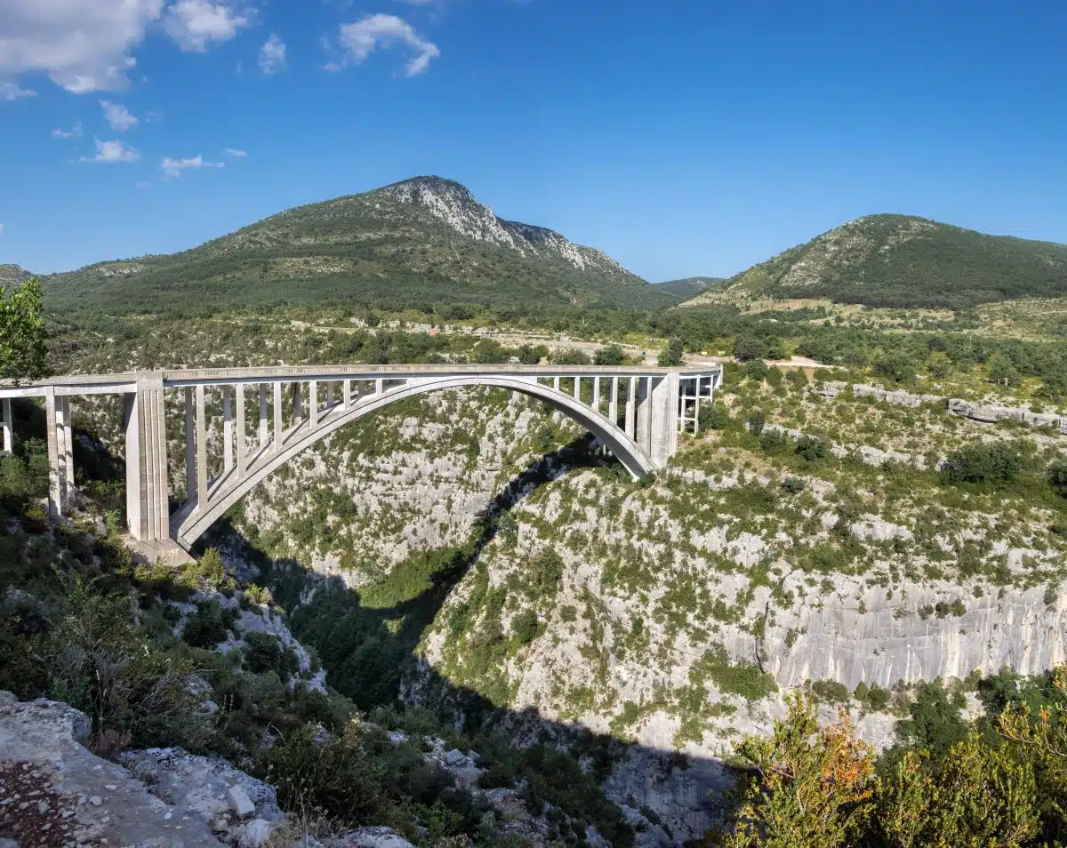 Pont de l'artuby, gorges du verdon