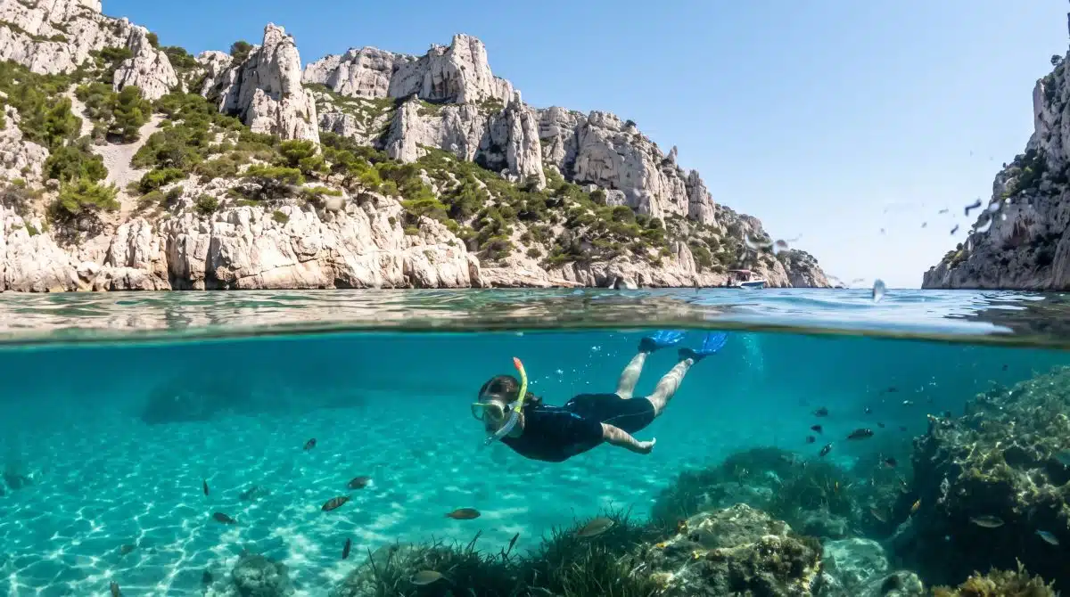 Snorkeling dans les Calanques : la vie sous la surface